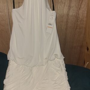 Laundry By Shelli Segal White Dress